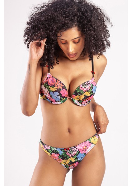 Garden Heavy Push Up Bra, Siyah Konforlu ve Şık Sütyen fiyatları