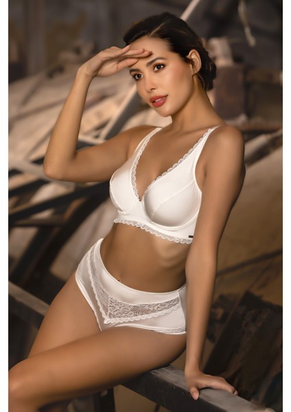 Giorgia Wire Bra, Ekrı Konforlu ve Şık Sütyen