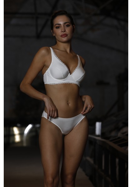 Giorgia Wire Bra, Ekrı Konforlu ve Şık Sütyen