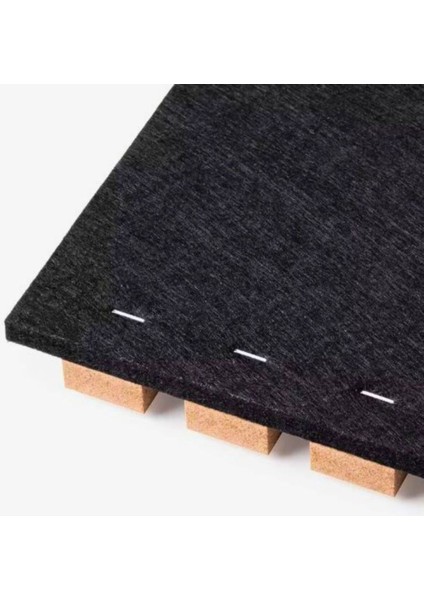 Mdf Ahşap Akustik Duvar ve Tavan Kaplama Paneli 50 x 50 cm Polisander