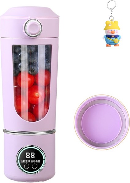 Meyve Sıkacağı Meyve Sıkacağı Bardak USB Taşınabilir Meyve Sıkacağı Açık Kompakt Eşlik Bardak (Yurt Dışından)