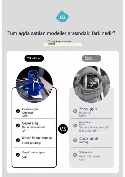 Araba Vites Kolu Küçük Giysi Dekorasyon Vites Kolu Koruması (Yurt Dışından) fiyatları