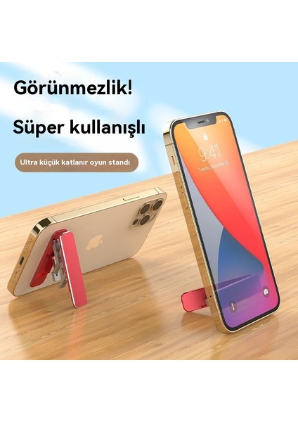 Mini Cep Telefonu Tutucu Taşınabilir Katlanabilir Ultra Ince (Yurt Dışından) fiyatları