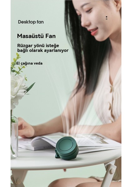 Asılı Klip Tipi Hafif Ses Taşınabilir Mini Küçük Asılı Boyun Fanı (Yurt Dışından) fiyatları