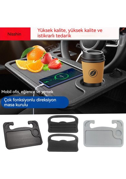 Çok Fonksiyonlu Araç Yemek Tabağı Içecek Tutucu Yazı Masası Direksiyon Simidi Yemek (Yurt Dışından) modelleri