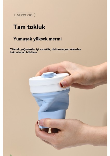 Açık Seyahat Için Taşınabilir Yüksek Değerli Silikon Katlanır Bardak (Yurt Dışından) modelleri