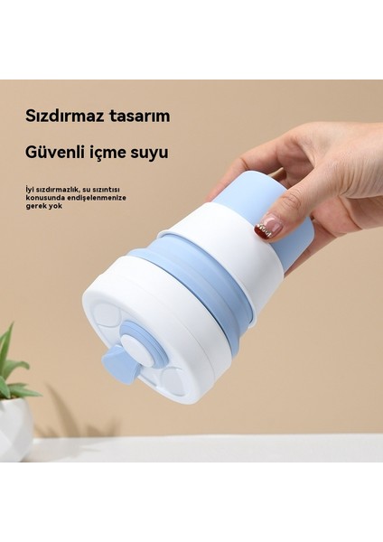 Açık Seyahat Için Taşınabilir Yüksek Değerli Silikon Katlanır Bardak (Yurt Dışından) indirimleri
