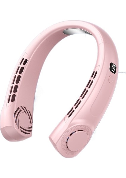 Açık Taşınabilir Sessiz Yapraksız Mini Asılı Boyun Fanı (Yurt Dışından)