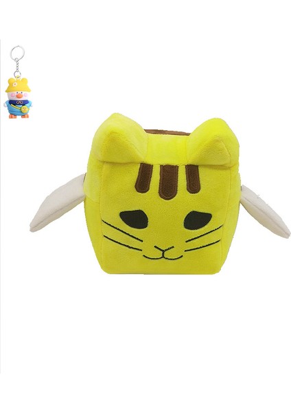 Bee Swarm Simulator Plush Bebek Kare Kedi Arı Peluş Oyuncak (Yurt Dışından)