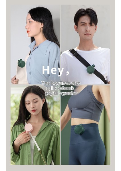 Asılı Klip Tipi Hafif Ses Taşınabilir Mini Küçük Asılı Boyun Fanı (Yurt Dışından) indirimleri