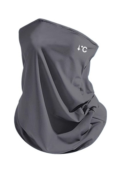 UPF50 + Buz Ipek Kulak Asma Boyun Koruması Güneş Koruması Uv Koruması Göz Koruması Nefes Maskesi (Yurt Dışından)