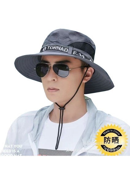 Güneş Gölgesi ve Güneş Koruması Uv Balıkçılık Dağcılık Su Geçirmez Hızlı Kuruyan Nefes (Yurt Dışından)