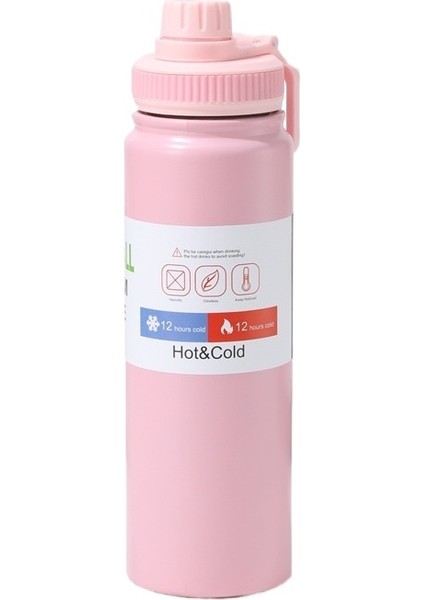 304 Paslanmaz Çelik Uzay Pot Açık Büyük Kapasiteli Spor Su Isıtıcısı Termos Bardak (Yurt Dışından)