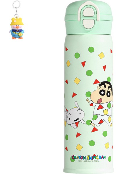 Sanrio Kulomi Çocuk Çift Içecek Termos Bardak 316 Paslanmaz Çelik Sevimli Karikatür Ilkokul Öğrencileri Taşınabilir Pipetli Bardak (Yurt Dışından)