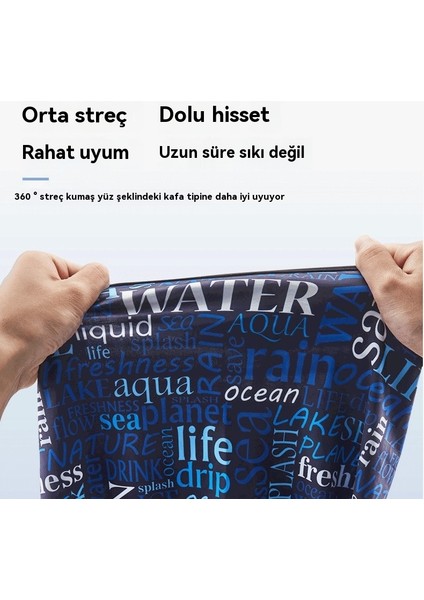 Buz Ipek Tam Yüz Güneş Gölgesi ve Boyun Kapağı Dış Mekan Güneş Koruyucu Kapuşu (Yurt Dışından)