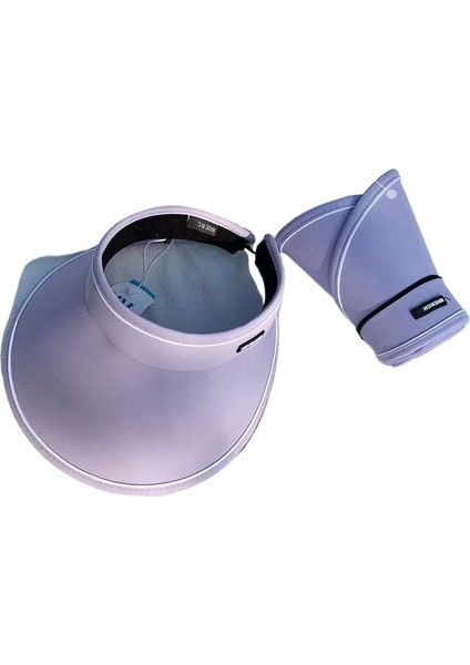 Katlanabilir Boş Üst Çok Yönlü Büyük Kenarlı Şeker Renkli Güneş Şapkası (Yurt Dışından)