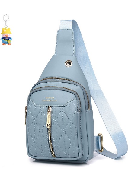 Bayan Göğüs Çantası Moda Spor Çok Yönlü Mini Crossbody Çantası Bayan Bel Çantası Çantası (Yurt Dışından)