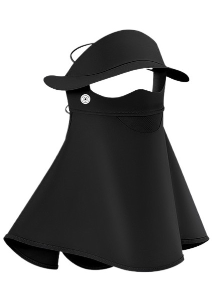 Erkekler ve Kadınlar Için Yaz Açık Güneş Gölgesi Tam Yüz Nefes Alabilir Alın ve Boyun Çok Fonksiyonlu Güneş Koruma Şapkası (Yurt Dışından)