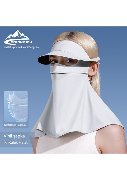 Erkekler ve Kadınlar Için Yaz Açık Güneş Gölgesi Tam Yüz Nefes Alabilir Alın ve Boyun Çok Fonksiyonlu Güneş Koruma Şapkası (Yurt Dışından) fiyatları