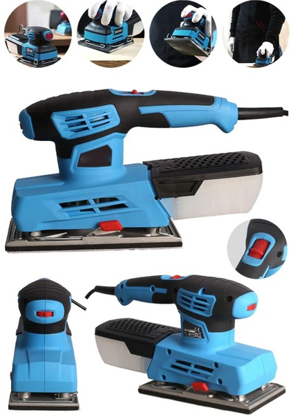 Pro Seri Profesyonel Gerçek 1850 W Elektrikli Titreşimli Zımpara Makinası 2 Yıl Garantili Ürün.. fiyatları