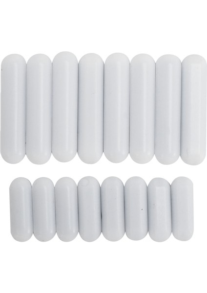 16 Adet Ptfe Manyetik Karıştırma Çubuğu Seti - Laboratuvar Karıştırıcı Mikser Çubuğu - Karıştırma Plakası Mıknatıs Çubuğu Çubuk Çubuk (Yurt Dışından)