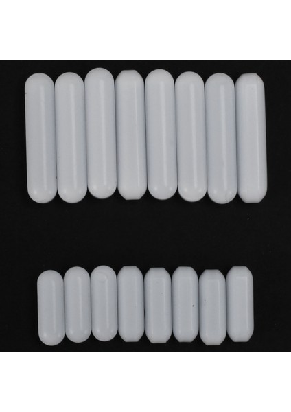 16 Adet Ptfe Manyetik Karıştırma Çubuğu Seti - Laboratuvar Karıştırıcı Mikser Çubuğu - Karıştırma Plakası Mıknatıs Çubuğu Çubuk Çubuk (Yurt Dışından)