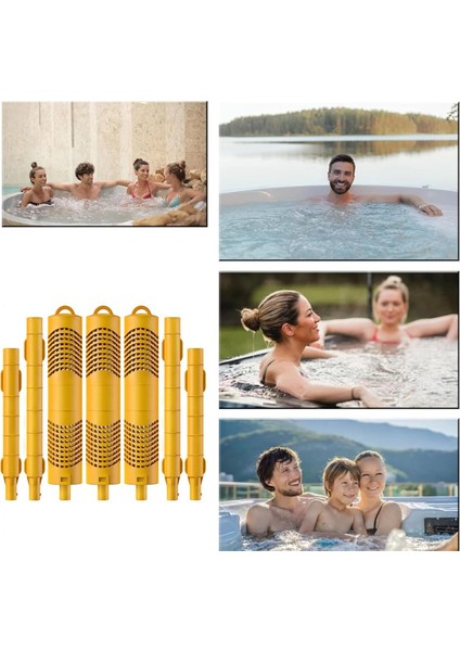 Paket Spa Mineral Çubukları, Sıcak Küvet Mineral Çubuk Ekleri Spa Filtreleri Yüzme Havuzu Balık Havuzu Için Filtre (Yurt Dışından) fırsatları