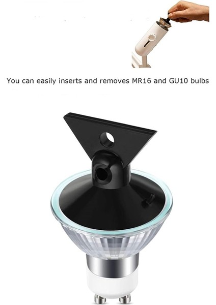 LED GU10-DAVLUMBAZ Ampulleri, LED Ocak Alet Ampulü, Mutfak Aydınlatması Yedek Halojen Ampul 3000K (Yurt Dışından)