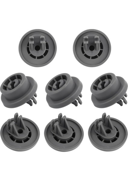 8 Paket DD66-00023A Bulaşık Makinesi Raf Silindiri Samsung Bulaşık Makinesi Alt Bulaşık Makinesi Tekerlekleri Için Yedek 2002711'I Değiştirir (Yurt Dışından)