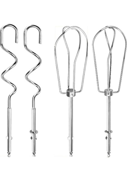 Cuisinart Için 4 Adet El Mikseri Ek Parçaları, Paslanmaz Çelik El Mikseri Çırpıcılar Mikser Ek Parçaları, El Mikseri Çırpıcılar (Yurt Dışından)