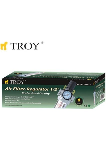 18612 Şartlandırıcı (Filtre + Regülatör) 1/2(N)Pt fiyatları