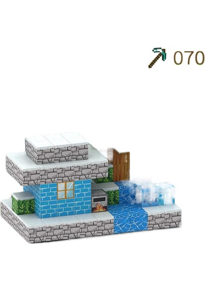 Benim Dünyam Manyetik Küp Yapı Taşı Oyuncakları (Yurt Dışından)