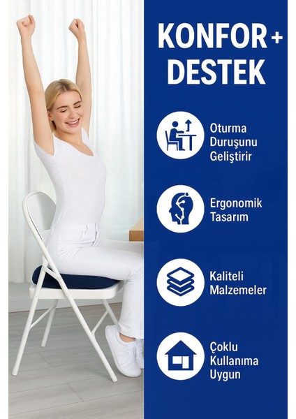 Oturma Simidi Sünger Fistül Çatlak ve Oturma Bölgesi Sorunları Için Minder