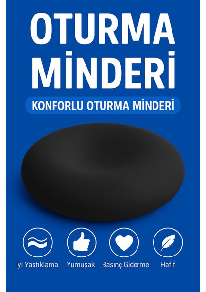 Oturma Simidi Sünger Fistül Çatlak ve Oturma Bölgesi Sorunları Için Minder