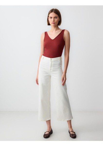 Bakır Dar Kesim V Yaka Örme Atlet fiyatları