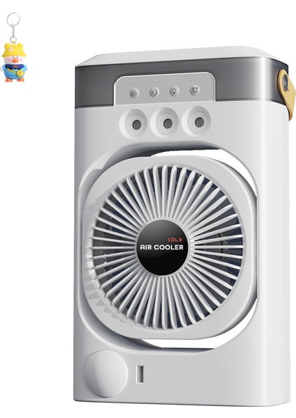 USB Sprey Ev Masaüstü Hava Soğutucu Üç Hızlı Ayar Yaz Soğutma Eseri Sessiz Üç Delikli Fan (Yurt Dışından)