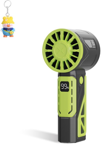 Yüksek Hızlı 100 Vites Mecha El Fanı Açık Taşınabilir Mini USB Küçük Fan (Yurt Dışından)