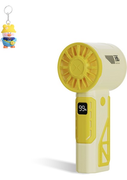 Yüksek Hızlı 100 Vites Mecha El Fanı Açık Taşınabilir Mini USB Küçük Fan (Yurt Dışından)