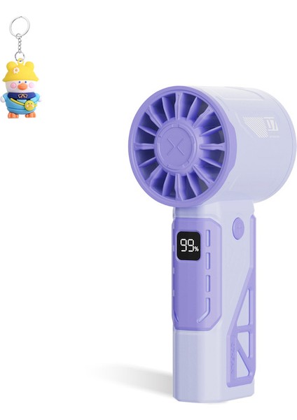 Yüksek Hızlı 100 Vites Mecha El Fanı Açık Taşınabilir Mini USB Küçük Fan (Yurt Dışından)