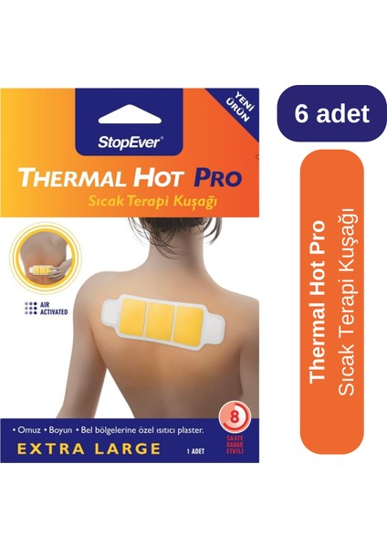Thermal Hot Pro Sıcak Terapi 6'lı