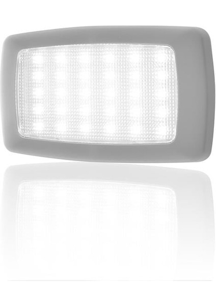 12V Tavan Lambası 30 Ledli 6500K Beyaz (135*70 Mm) (Butonsuz) fiyatları