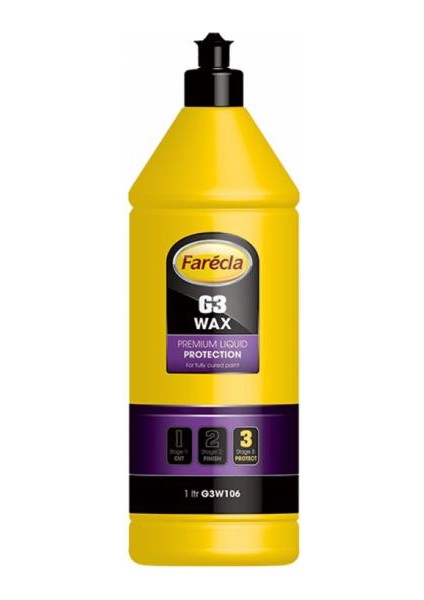 Hediyeli G3 Premium Pasta 1 Litre + G3 Wax Cila 1 Litre + 1ADET Sünger Hediye