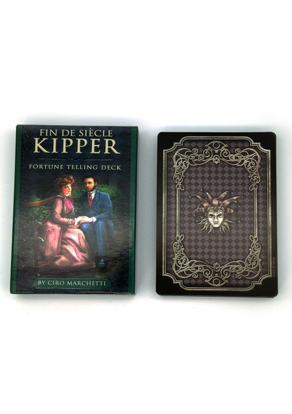 Yıldız Kehaneti C Stili Fin De Siecle Kipper Yeni Başlayanlar Için Oracle Kartları Masa Oyunu Çok Oyunculu Aile Partisi Oyunu Falcılık Tarot Güverte Rehberli (Yurt Dışından) modelleri