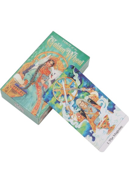 TLP01 Stili Masa Oyunu Destesi Klasik Tarot Kartları Falcılık Oracle Kartı Aile Partisi Kişisel Oyun Solitaire Ingilizce Versiyonu (Yurt Dışından)