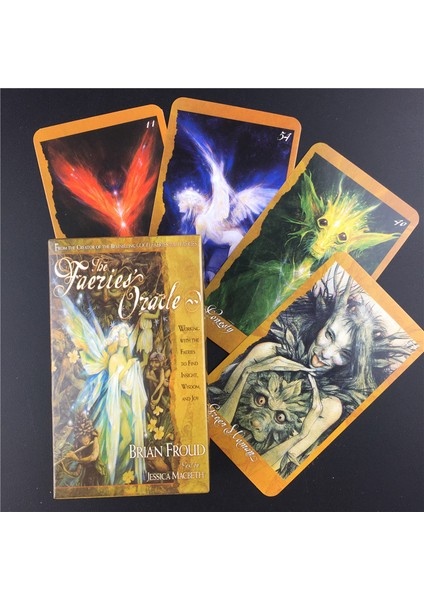 64 Adet TT52 Stili Tarot Kartları Güverte Sufi Bilgelik Kadınlar Kızlar Için Oracle Kartları Kartları Oyun Masa Oyunu Aile Hediye Parti Iskambil Kartları (Yurt Dışından)