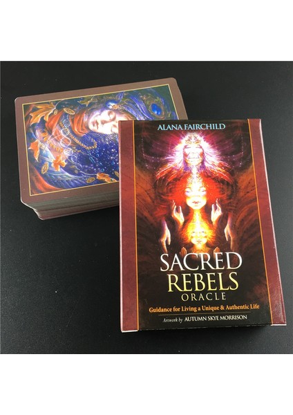 52 Adet TS06 Stili Yeni Basım Özellikleri Sacred Rebels Oracles Eşsiz ve Otantik Bir Yaşam Yaşamak Için Rehberlik Kartlar Masa Oyunu Kehanet Hediyesi (Yurt Dışından)