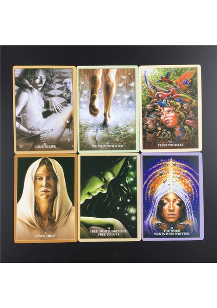 52 Adet TS06 Stili Yeni Basım Özellikleri Sacred Rebels Oracles Eşsiz ve Otantik Bir Yaşam Yaşamak Için Rehberlik Kartlar Masa Oyunu Kehanet Hediyesi (Yurt Dışından)