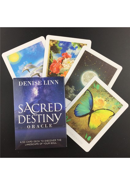 52 Adet TS51 Stili Bilinçli Ruh Oracle Kartları Rehberlik Kehanet Kader Tarot Güverte Masa Oyunları Ingilizce Tarot Kartları Kadınlar Için Parti Oyunları (Yurt Dışından)