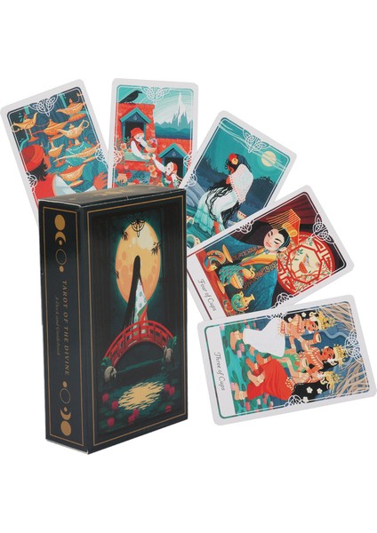 No.9 Tarzı Tarot Divine Classic Divination Destiny Oracle Deck Del Toro Tarot Parti Masa Oyunu Solitaire Acemi Ingilizce Sürüm Pdf Kılavuzu (Yurt Dışından)