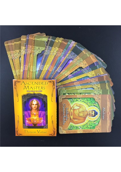 44 Adet TS18 Stili Yeni Stil Dünya Savaşçıları Oracle Kartı Tarot Kartları Pdf Rehberlik Destesi Kehanet Eğlence Partileri Masa Oyunu (Yurt Dışından)